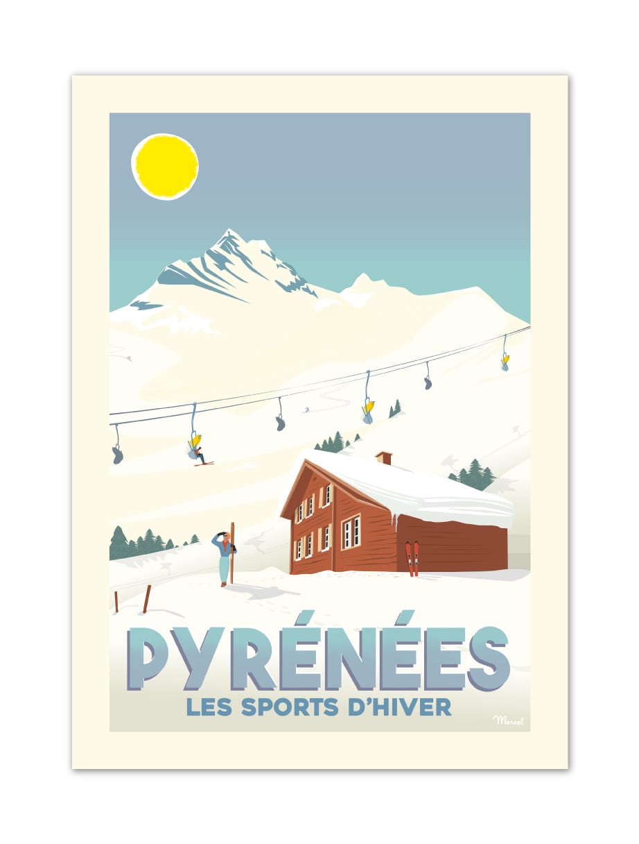 MB57028 Pyrénées-Les Sports d'Hiver