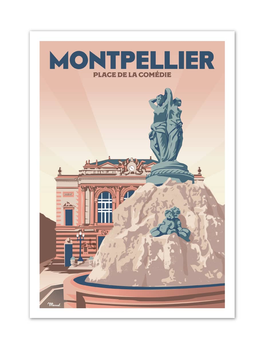 MB57080 Montpellier-Place de la Comédie